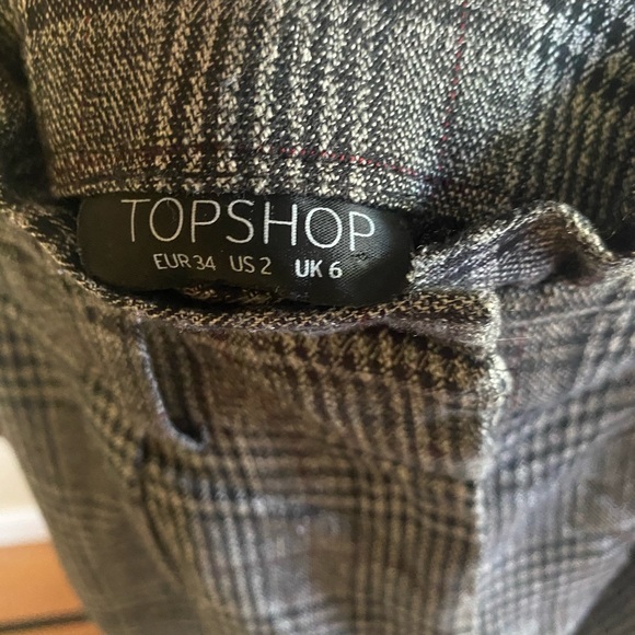Topshop checkered pants - Picture 3 of 3